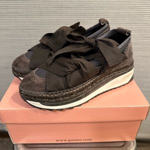 Brand new Gaimo platform sneaker sold by Free People! Comes with box!